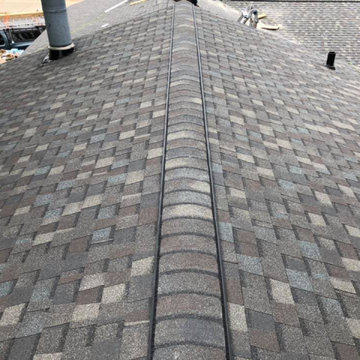 CertainTeed Landmark Driftwood shingles installed