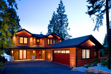 Example of a trendy exterior home design in Vancouver