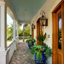 brick front porch