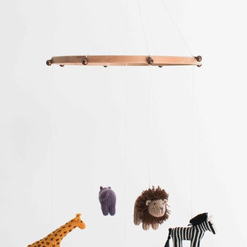 Scandinavian nursery interior design