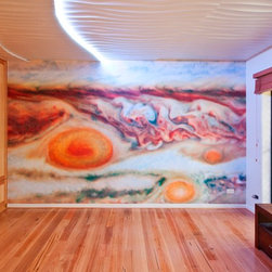 Dunes 3D wall panels on the ceiling - Products