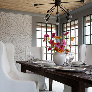 Currey and Company Dandelion 19 Light Chandelier in Mole Black