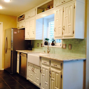 White Painted Cabinets