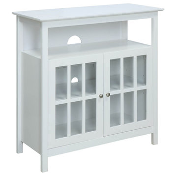 Big Sur Highboy Tv Stand With Storage Cabinets