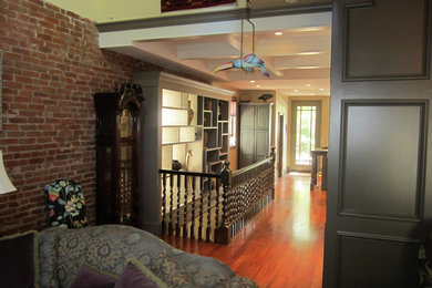Family room - family room idea in Denver