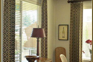 Inspiration for a transitional dining room remodel in Seattle