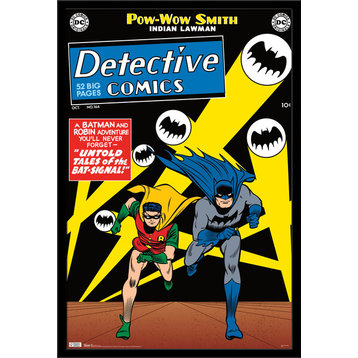Batmand & Robin Cover Poster, Black Framed Version