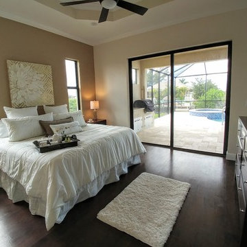 Home Staging of New Construction Pool Home in NW Cape Coral, FL