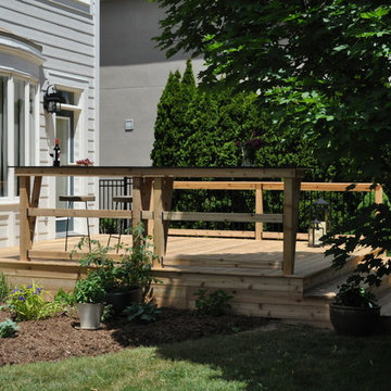 Cedar Deck with Cedar Skirting Mississauga