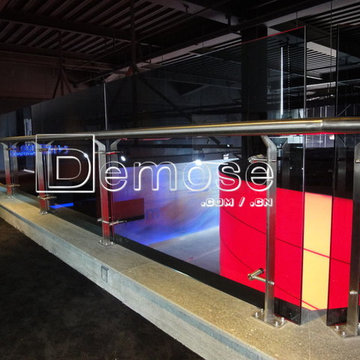 Nanhai Exhibition staircase and railing engineering