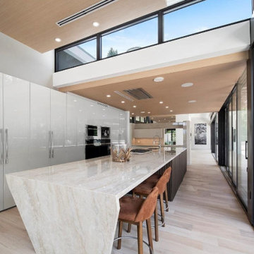 Wow Wall and Floor For This Kitchen Renovation in Los Angeles CA