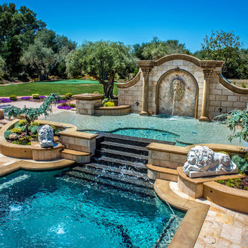 Premier Pools & Spas Caribbean Blue Pebble Tec