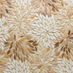 Estrella Cream Blend Gloss Finish Mosaic - Mosaic Tiles