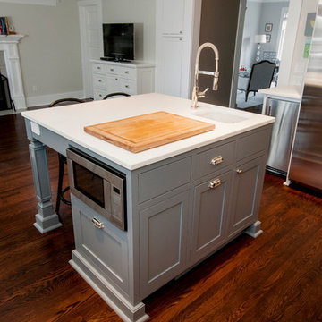 Traditional Kitchen & Living Room - Ballard