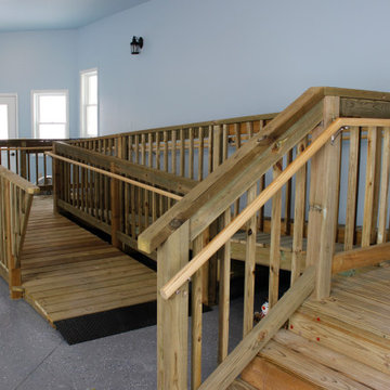 Presentation Room with Wheelchair Ramp and 3-car Garage