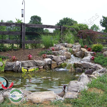 KOI Pond, Backyard Pond & Small Pond Ideas for your Kentucky Landscape