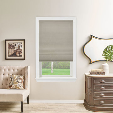 CELLULAR SHADES AND ROMAN SHADES