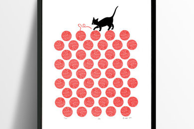 "Cat" Limited Edition Art Print