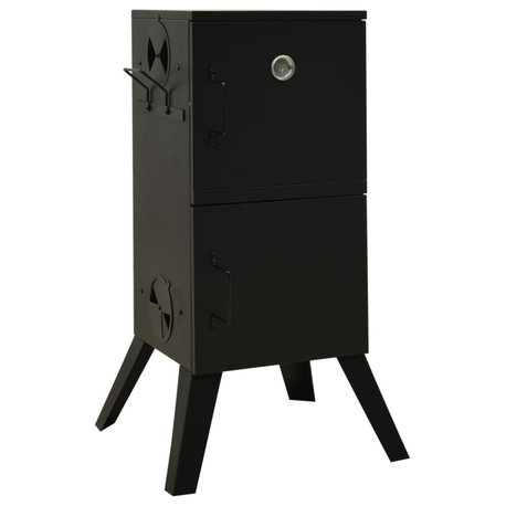 vidaXL Smoker Oven Smoker Grill Oven Grill for Outdoor Camping Picnic BBQ