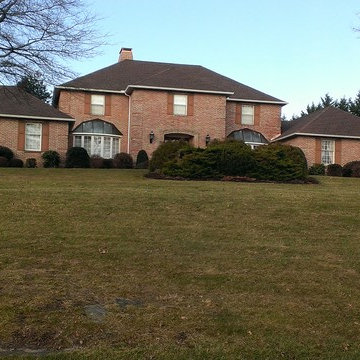 GAF Timberline Shingles & Copper Chimney Flashing