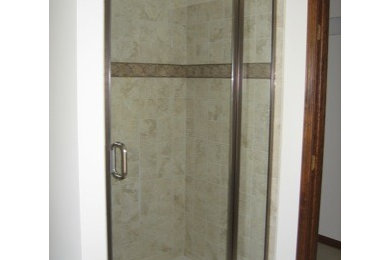 Shower Doors with In Line Panel