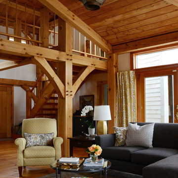 A Memory-Filled Timberframe Home