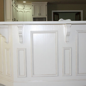 Oak-After- Paint and glazed