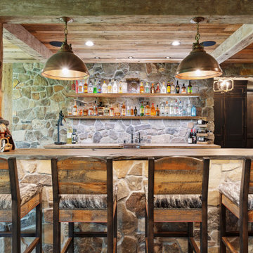Rustic Basement