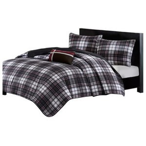 Mi-Zone Brody Reversible Coverlet Set Blue Full//Queen Mi Zone MZ80-294