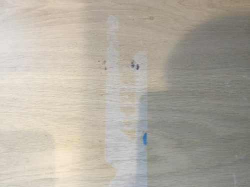 Duct Tape Pulled Up Finish On New Wood, How To Remove Masking Tape From Hardwood Floors