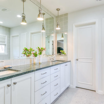 Charming Older Ranch Home to New Elegant Beauty
