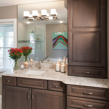 Refreshed and Enhanced Ladue Master Bath