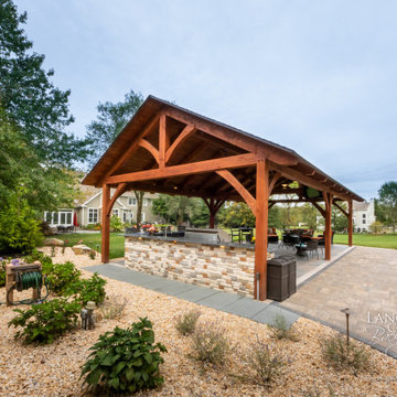 20x40 Timber Frame Pavilion