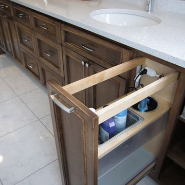 Octagon Shaped Master Bathroom