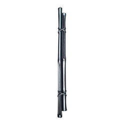 Dartefax - Double Bamboo Handle, Shiny - Cabinet And Drawer Handle Pulls