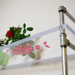 Custom Acrylic Shelving Unit/Console - Shelving