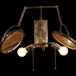 Mirrored Industrial Wall Sconce - Lighting