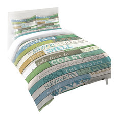 The Pillow Collection Jaleh Coastal Bedding Sham Green Yellow Standard/20 x 26, 
