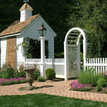 white picket fences