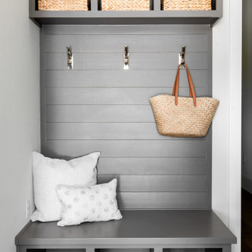 Hill Country Transitional Mudroom