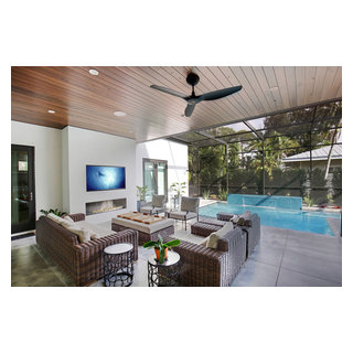 Camino Real Residence - Modern - Pool - Tampa - by April Balliette