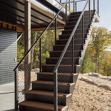 staircase and decks