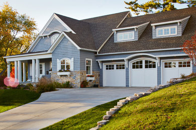 Inspiration for a timeless exterior home remodel in Minneapolis