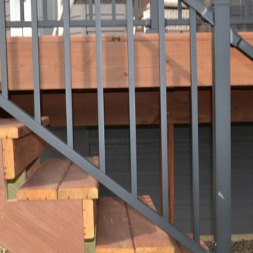 Brown Wood Deck