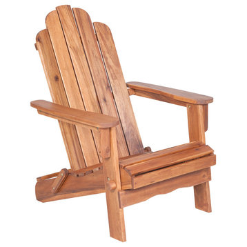 Acacia Adirondack Chair, Brown