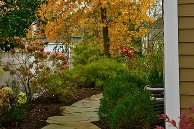 Inspiration for an eclectic landscaping in Boston.