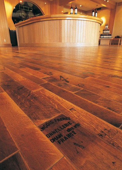 Eclectic Hardwood Flooring by Fontenay