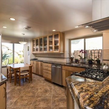 Transitional Kitchen in San Diego, California