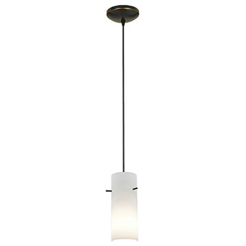 Access Lighting 28030-3C/OPL Cylinder 1 Light LED Pendant - 4"W - Oil Rubbed