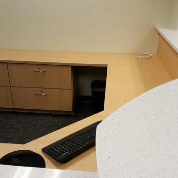 "S" Office Reception Desk